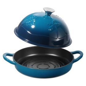 Enameled Cast Iron Dutch Oven, 5 Quart Pot for Sourdough Bread Baking, Heavy-Duty Cookware Pan with Lid and Dual Handles Enameled Cast Iron Dutch Oven, 5 Quart Pot for Sourdough Bread Baking, Heavy-Duty Cookware Pan with Lid and Dual Handles